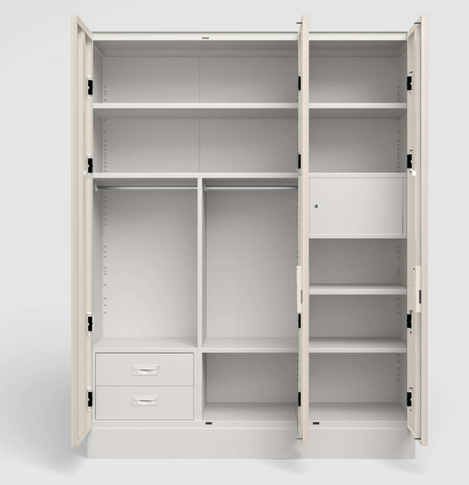 3 Door Steel Almirah