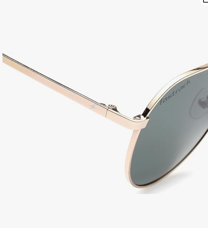 Round Shaped Metal Frame Polarized Sunglasses